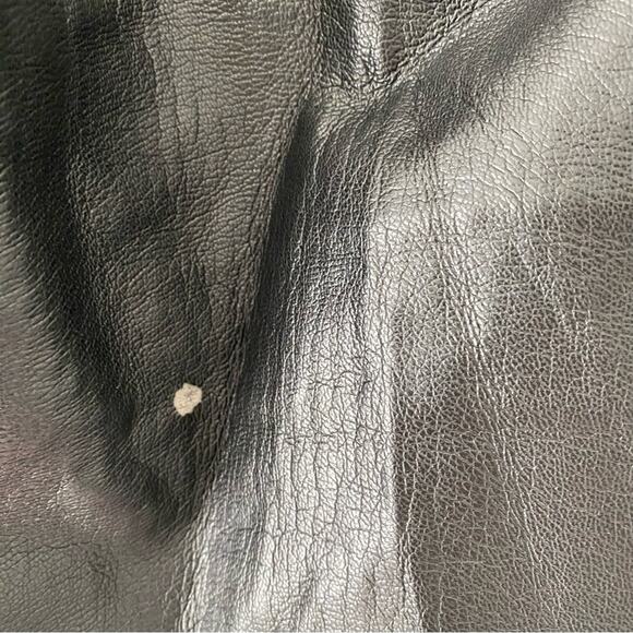 Aritzia Wilfred The Melina Super High Waisted Rise Black Faux Leather Pants 4 - Picture 12 of 12